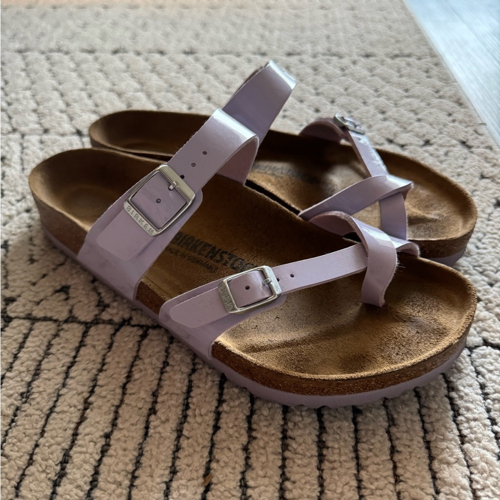 Birkenstock Women’s Mayari patent sandals